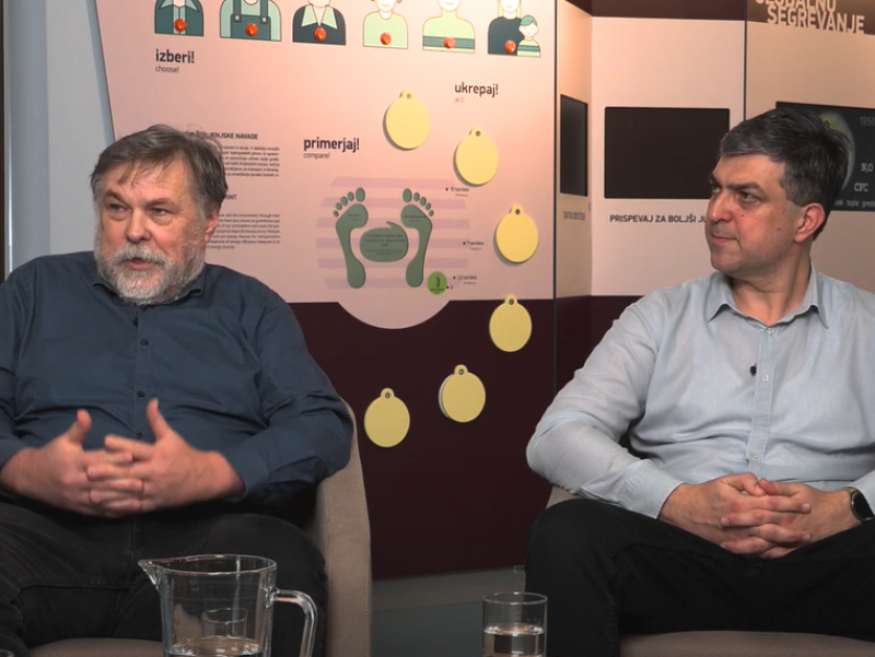 Dr. Leon Cizelj in Garsia Kosinac o izobraževanju o jedrski energiji